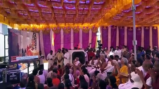 காஞ்சிபுரத்தில் இருந்தபடி அயோத்தியில் ராமர் பிரதிஷ்டை செய்யப்படுவதை பார்த்து மகிழ்ந்த நிர்மலா சீதாராமன்