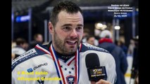 FRA - Hockey sur glace Interview Brent Aubin # 11 Attaquant des Bruleurs de Loups Grenoble, 21/01/2024 (Finale Coupe de France – Dunkerque VS Grenoble)