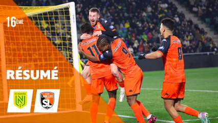 Résumé - 16ème - NANTES / LAVAL (0-1) - 2023/2024
