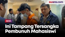 Tertunduk Lesu Usai Ditangkap, Begini Tampang Tersangka Pembunuh dan Pemerkosa Mahasiswi Gundar