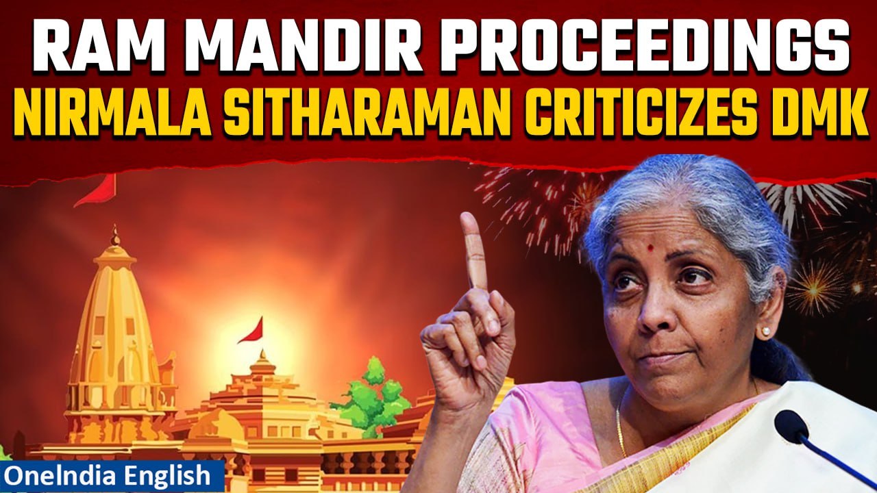 Nirmala Sitharaman: Accuses DMK of Tamil Nadu Police Misuse and Anti-PM Bias | Oneindia News