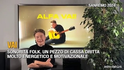 Sanremo, Alfa: "Da ligure ? un sogno che si realizza e un onore"