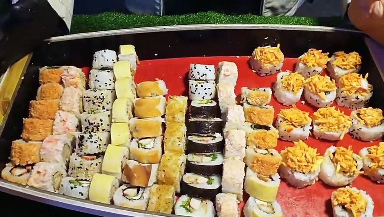 سوشي   لاول مرة  فى مدينة 15 مايو سوشى عند محمد حكاية تانىه