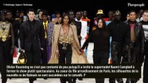 Fashion Week : Naomi Campbell majestueuse pour Olivier Rousteing : Adil Rami, Rayane Bensetti au rendez-vous