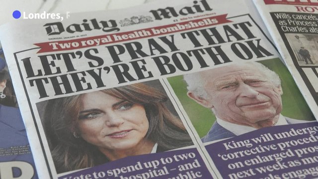Des Londoniens réagissent aux problèmes de santé du roi Charles et de Kate