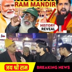 History Revealed Public Reaction Video on Ram Mandir #india #pakistan #rammandir