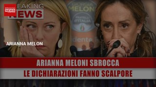 Arianna Meloni Sbrocca: Le Dichiarazioni Fanno Scalpore!