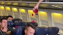 Bride gets aggressive on Airplane