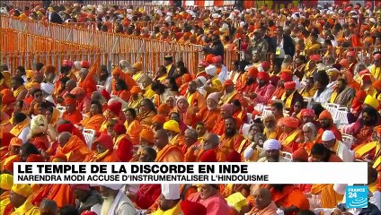 Inde : le temple de la discorde inauguré par Narendra Modi