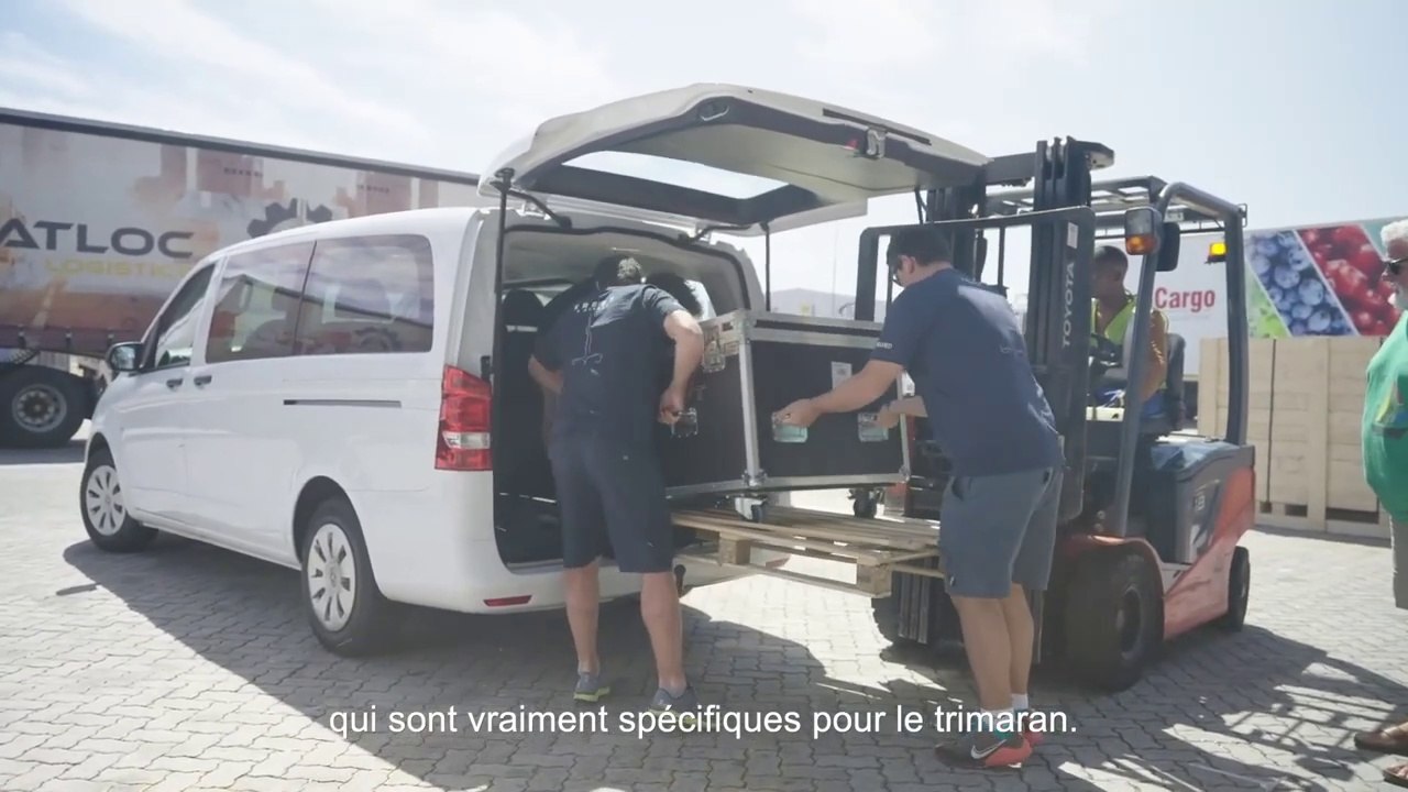 L'Arkea Ultim Challenge Brest : [ONBOARD] L'ÉQUIPE SVR-LAZARTIGUE À CAPE TOWN (AFRIQUE DU SUD) - 21/01/2024