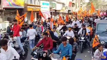 राममय हुआ शहर, भगवा लहराया, भंडारों में झलकी श्रद्धा