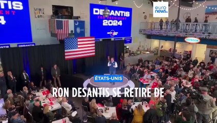 Ron DeSantis, le principal opposant à Donald Trump, se retire de la primaire républicaine