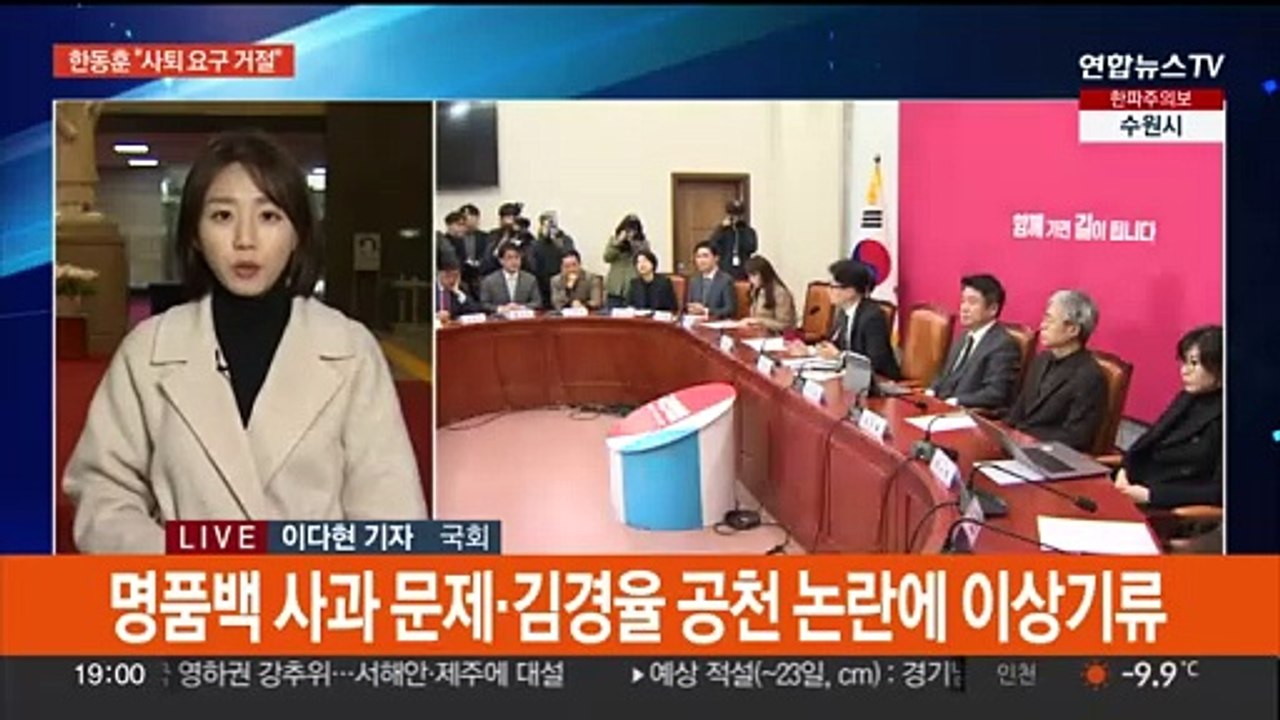 여,'비대위원장 사퇴 요구'로 시끌…한동훈 "임기 총선 후까지"