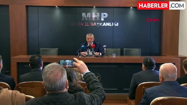 MHP İzmir İl Başkanı Hamza Dağ'ı İzmir Büyükşehir Belediye Başkanı adayı olarak gösterdi
