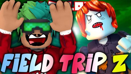  ZOMBİLER OKULUMUZU İSTİLA ETTİ  | ÖLÜM YENİ SON FIELD TRIP Z | ROBLOX TÜRKÇE