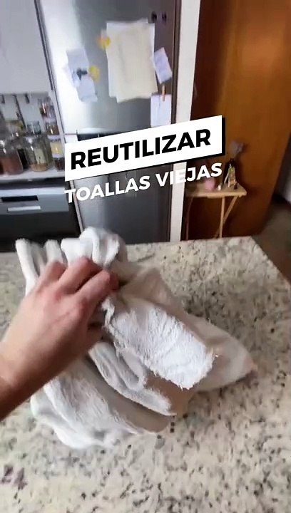 Visto en TikTok: estos son los usos que les puedes dar a tus toallas viejas y trapos