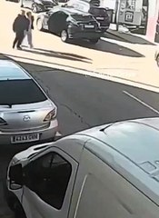 Brutales imágenes de un intento de robo en Fuenlabrada