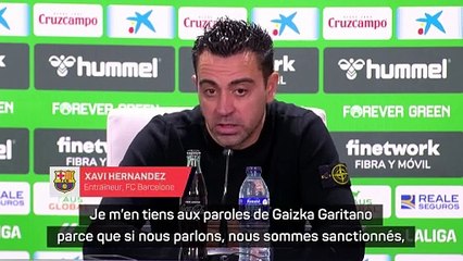 Xavi sur la victoire polémique du Real Madrid : "Tout le monde l'a vu aujourd'hui"
