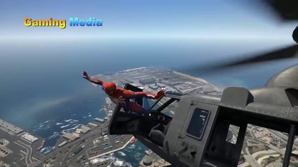 GTA 5 Epic Ragdolls_Spiderman 4K Compilation vol.18 (GTA 5_ Euphoria Physics_ Fails_ Funny Moments)