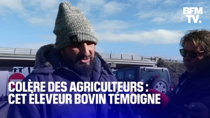 "On est prêts à monter à Paris et paralyser la capitale": Jérôme Bayle, figure de la contestation des agriculteurs, témoigne