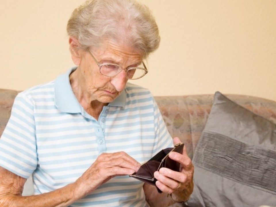 Vier von zehn Rentnern haben weniger als 1.250 Euro netto