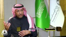 وزير الصناعة والثروة المعدنية في السعودية لـ CNBC عربية:  تخفيض التكلفة هم كبير جداً ومن أهم أولوياتنا ونعمل على ألّا يتحمل المُصنع أعباء إضافية منها النقل والتخزين