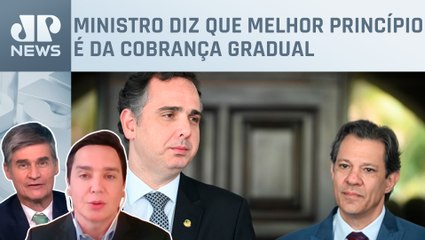 Pacheco fala em recuo, mas Haddad defende reoneração da folha; Piperno e Dantas comentam