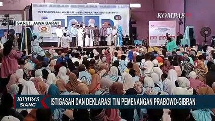 Tim Pemenangan Prabowo-Gibran di Garut Gelar Istigasah Akbar dan Deklarasi Dukungan