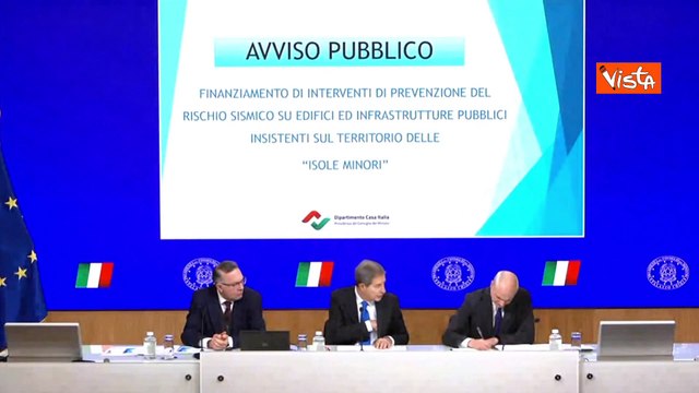 Musumeci: 100 milioni per prevenire il rischio sismico nelle isole minori