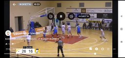 Rissa nel match di basket Catanzaro-Giarre