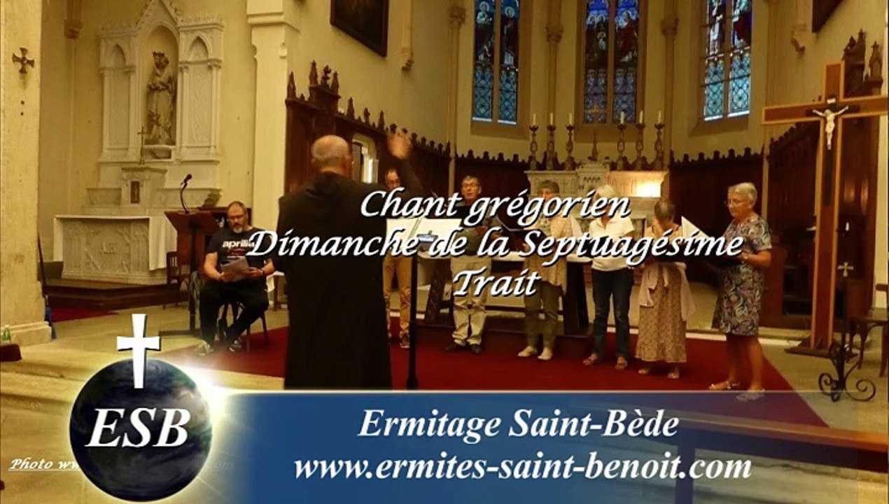 Trait De profundis du Dimanche de la Septuagésime - Ermitage Saint-Bède - Jean-Claude Guerguy pour Ciné Art Loisir.