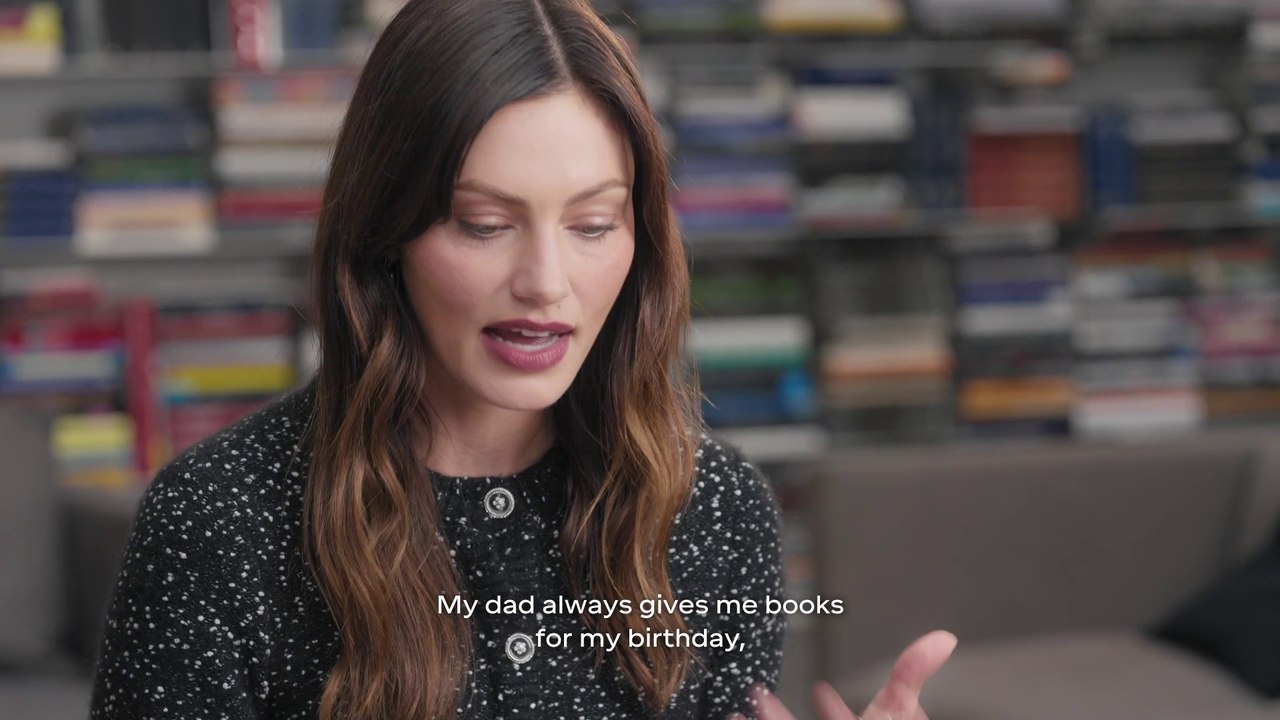 Chanel: in the library with Phoebe Tonkin