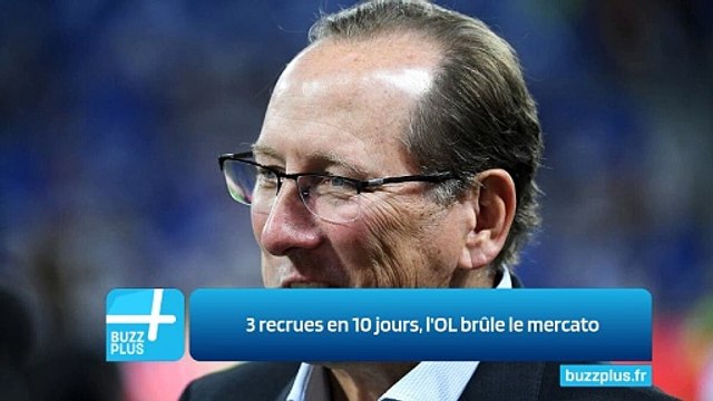 3 recrues en 10 jours, l'OL brûle le mercato