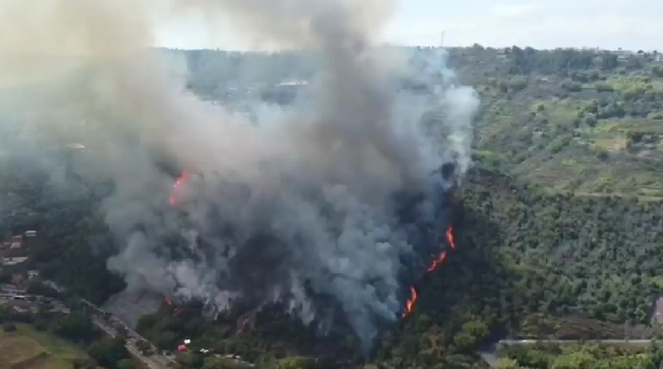 "Tenemos una tragedia ambiental": Ejército Nacional sobre incendios registrados en Santander