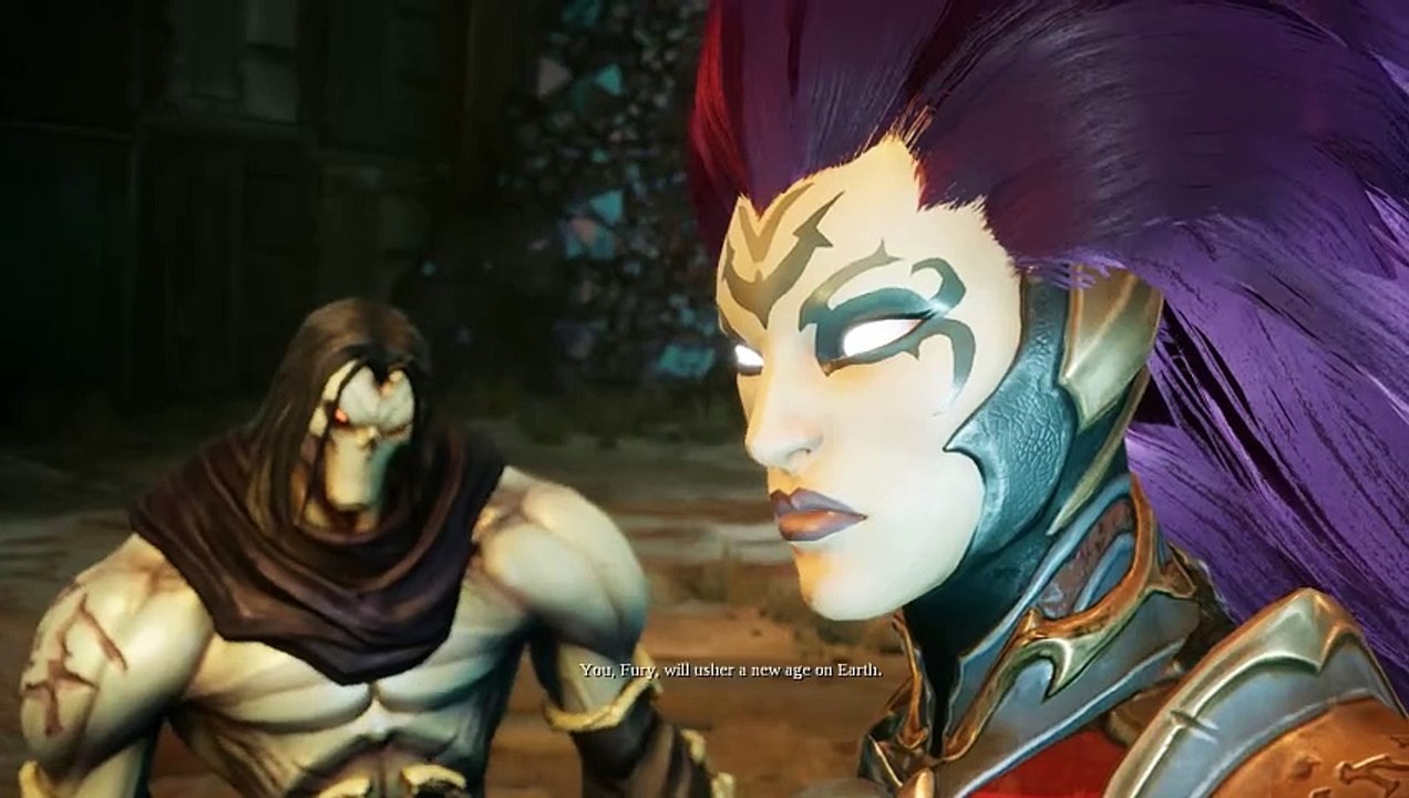 Darksiders 3 Fury vs Lust Boss Battle New Game +