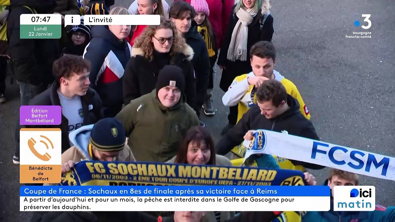 "Je n'ai jamais vu ça à Bonal" dit Hervé Blanchard, commentateur du FCSM après la victoire contre Reims