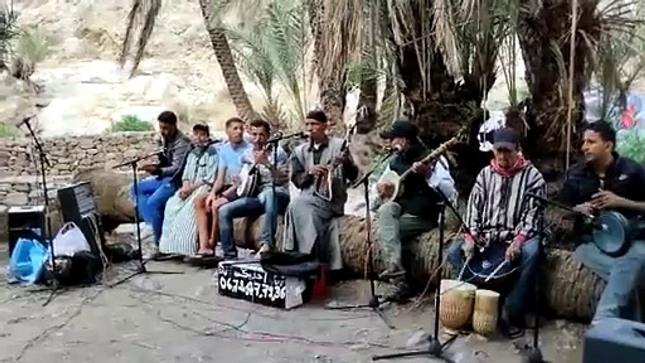 أجواء الجميلة  أحواش الشباب في العين تاركا نتوشكا شتوكة ايت باها