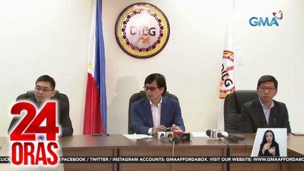 Sec. Abalos, nilinaw na walang patakaran na nagbabawal sa brgy officials na magpapirma sa People's Initiative; Usec., pinagpapaliwanag | 24 Oras