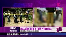 Tres hombres asesinados en pulpería de Copán