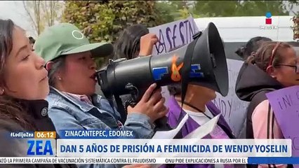 Dan cinco años de prisión al feminicida de Wendy Yoselin