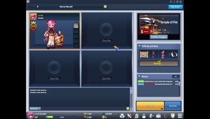 Grand Chase - Siren Mission - Temple of Fire