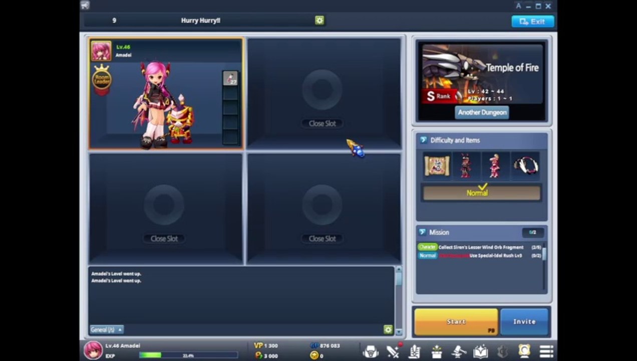 Grand Chase - Siren Mission - Temple of Fire