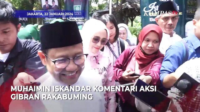 Komentar Cak Imin soal Gimik Gibran di Debat Cawapres