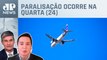Greve geral na Argentina cancela voos para o país; Fábio Piperno e Claudio Dantas comentam