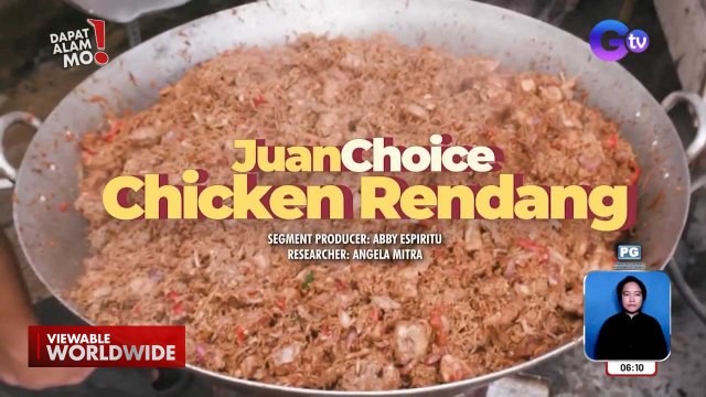 Juancho Triviño, tinikman ang ilang Maranao food sa Manila! | Dapat Alam Mo!