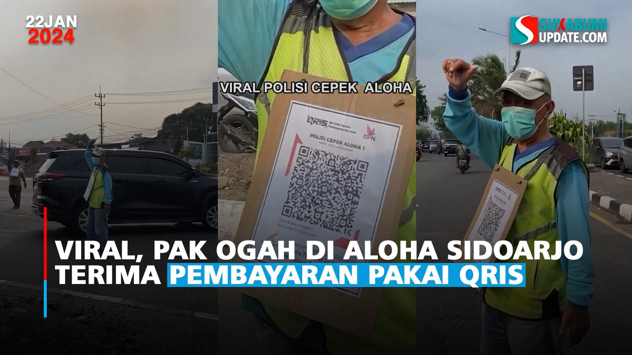 Viral, Pak Ogah di Aloha Sidoarjo Terima Pembayaran Pakai QRIS