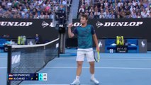 Australian Open Shot of the Day: Kecmanovic's amazing drop shot