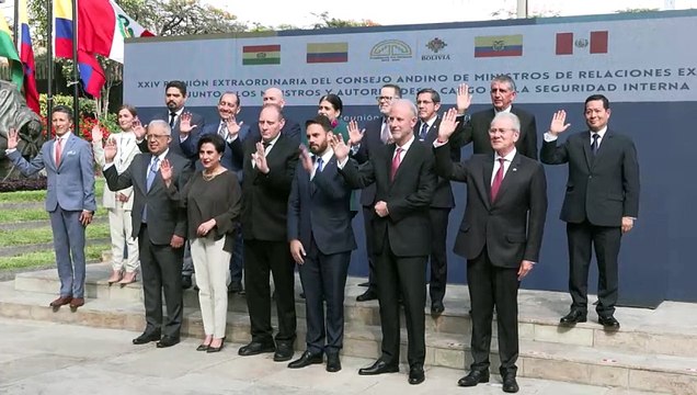 Países andinos crean red de seguridad fronteriza por violencia narco en Ecuador