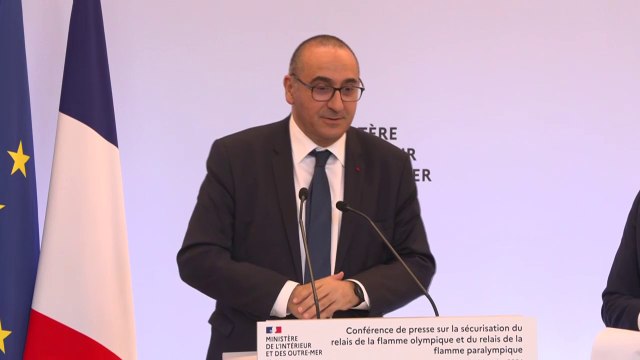 Laurent Nuñez annonce que 1.600 policiers et gendarmes seront mobilisés pour le relais de la flamme olympique en Île-de-France