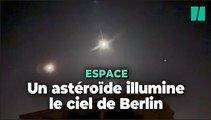 Un astéroïde a illuminé le ciel de Berlin